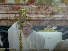 Pope Francis celebrates Corpus Christi Mass in St. Peter’s Basilica, June 6, 2021.